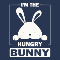 Im The Hungry Bunny T  Shirt I'm The Hungry Bunny Funny Matching Famil Men Denim Jacket | Artistshot