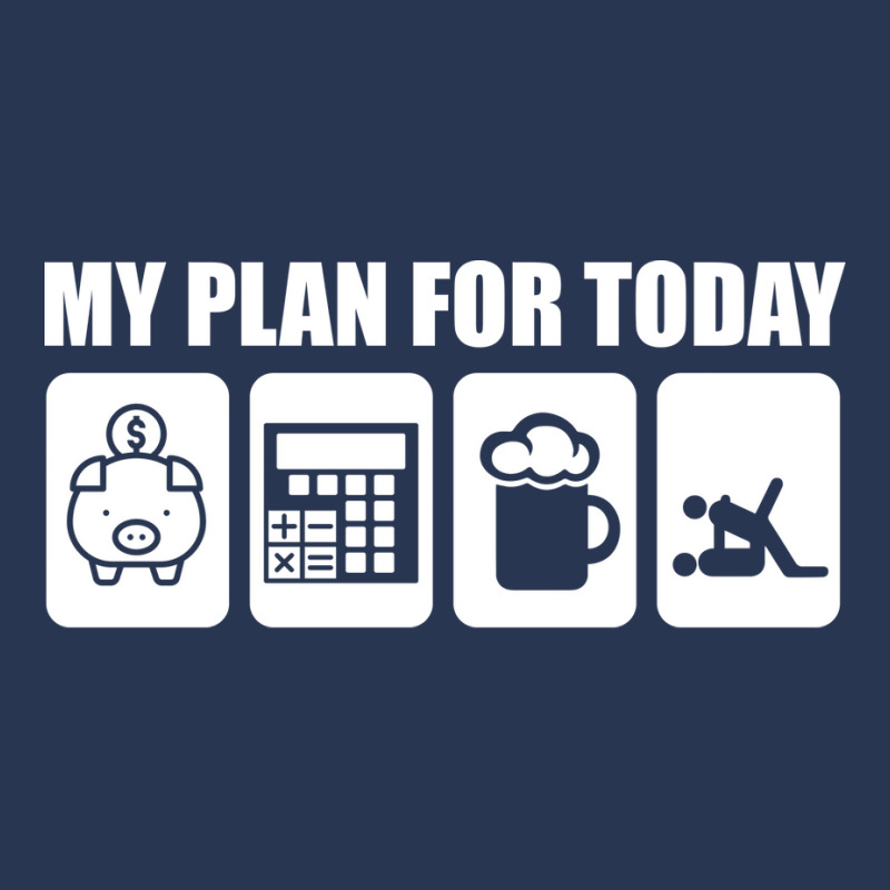 My Plan For Today Accounting Tax Season Numbers Humor Men Denim Jacket | Artistshot