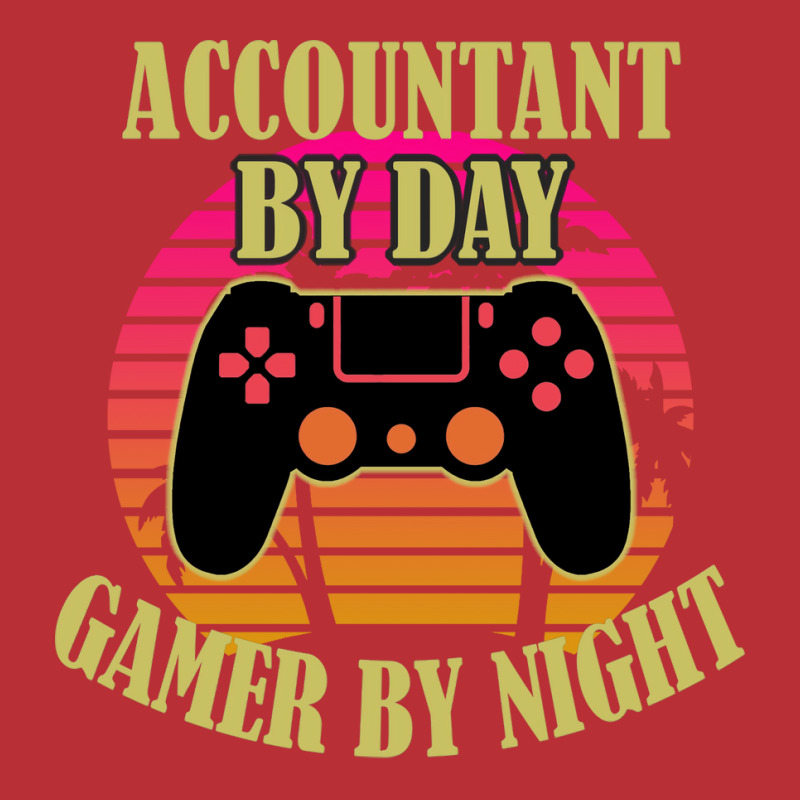 Accountant By Day Gamer By Night 70s T-shirt | Artistshot