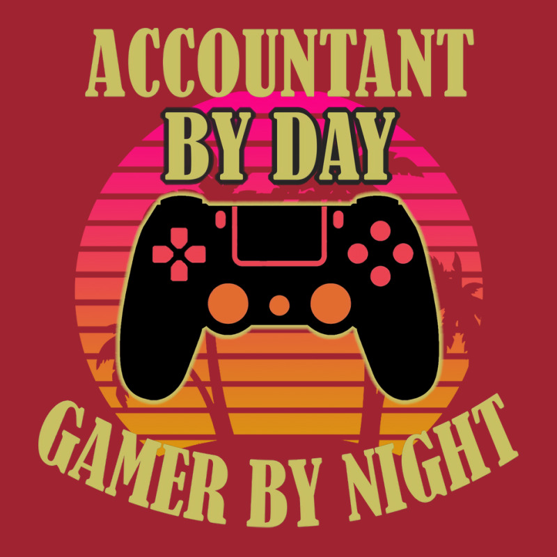 Accountant By Day Gamer By Night 70s Long Sleeve Shirts | Artistshot