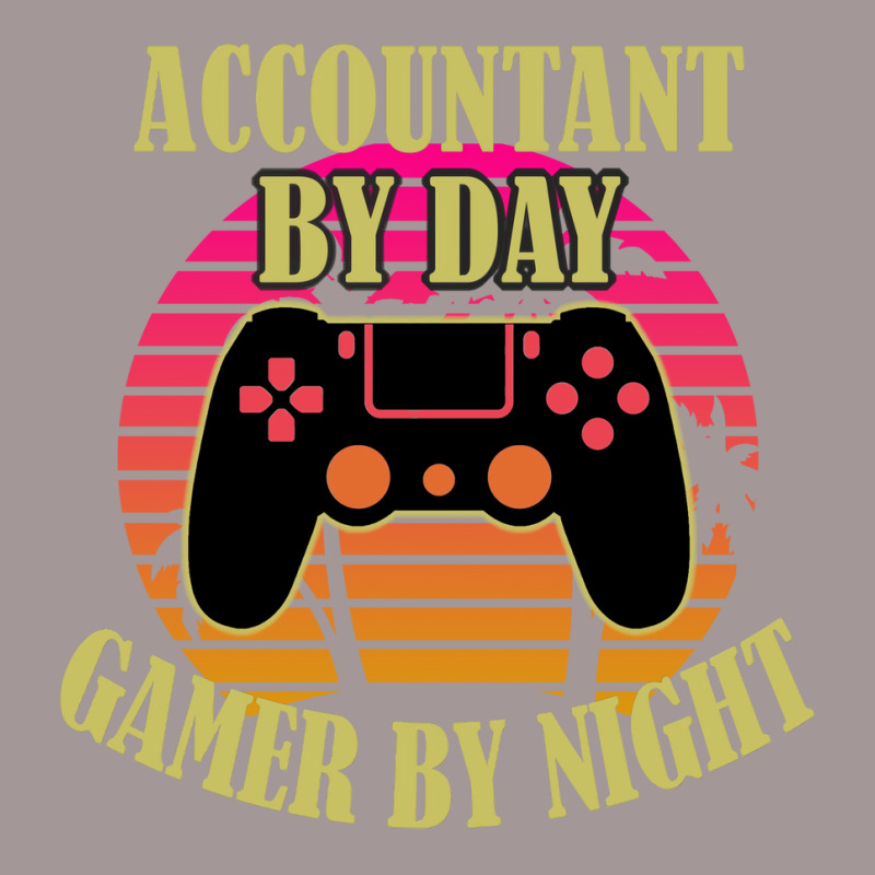 Accountant By Day Gamer By Night 70s Vintage Hoodie | Artistshot