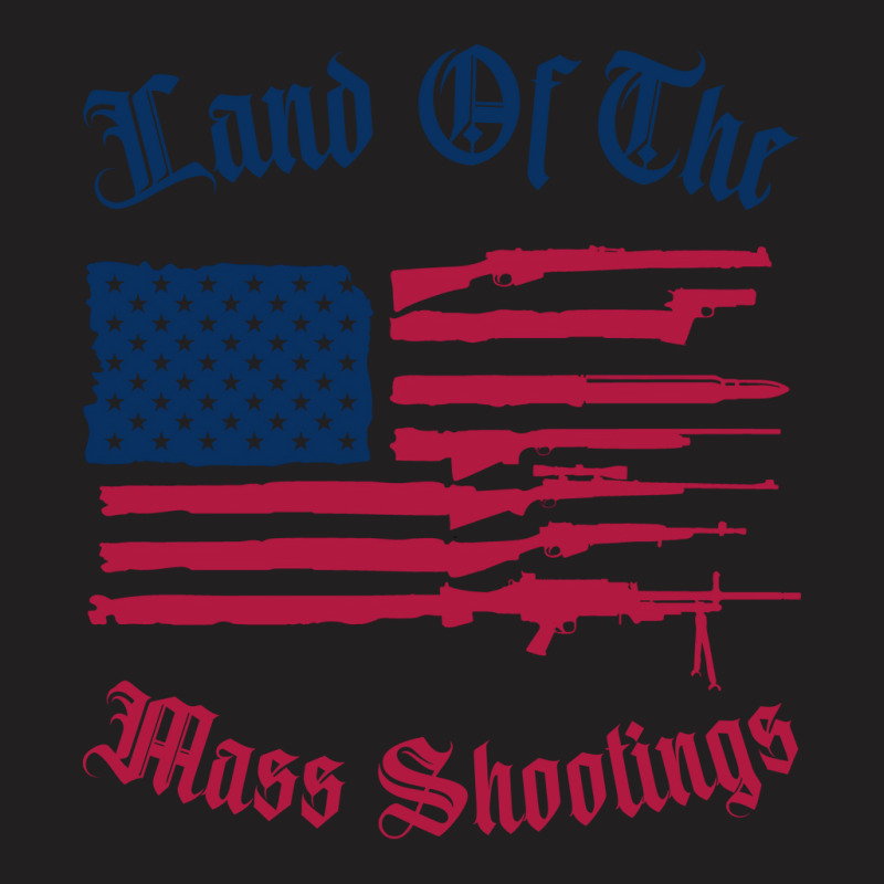 Land Of The Mass Shootings Hippie T-Shirt by laihanmoratx | Artistshot