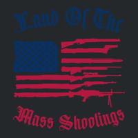 Land Of The Mass Shootings Hippie Crewneck Sweatshirt | Artistshot