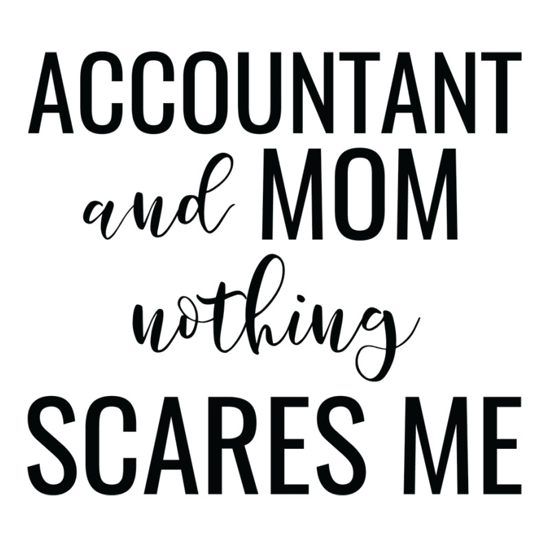 Accountant And Mom Nothing Scares Me Red Men's Long Sleeve Pajama Set | Artistshot