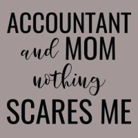 Accountant And Mom Nothing Scares Me Red Vintage Hoodie | Artistshot