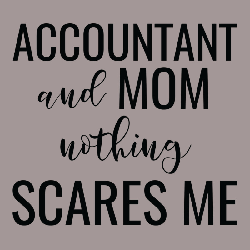 Accountant And Mom Nothing Scares Me Red Vintage Hoodie | Artistshot