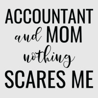 Accountant And Mom Nothing Scares Me Red Unisex Jogger | Artistshot