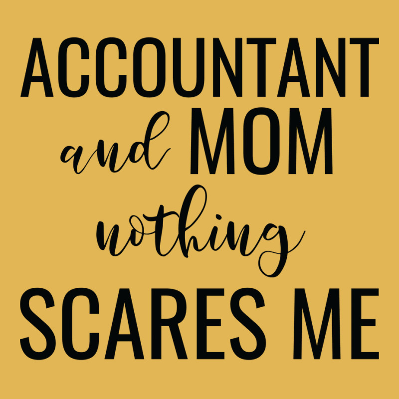 Accountant And Mom Nothing Scares Me Red Vintage Hoodie And Short Set | Artistshot