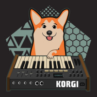 Funny Synthesizer Fan Korgi Corgi Dog Lover Vintage Cap | Artistshot