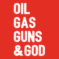 Oil Gas Guns God Green Graphic T-shirt | Artistshot