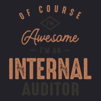 Im Awesome Im A Internal Auditor Funny Job Aesthetic Unisex Sherpa-lined Denim Jacket | Artistshot