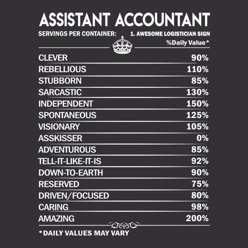 Assistant Accountant T  Assistant Accountant Factors Daily Gift Item T Vintage Short | Artistshot