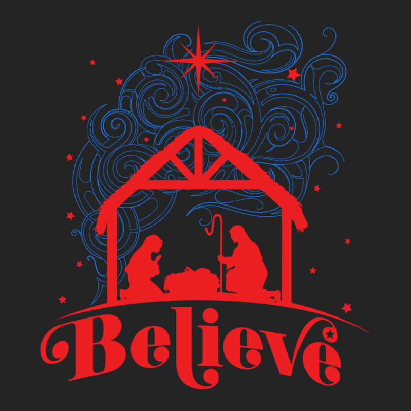 Believe In Christmas 3/4 Sleeve Shirt by dodeyeidenc | Artistshot