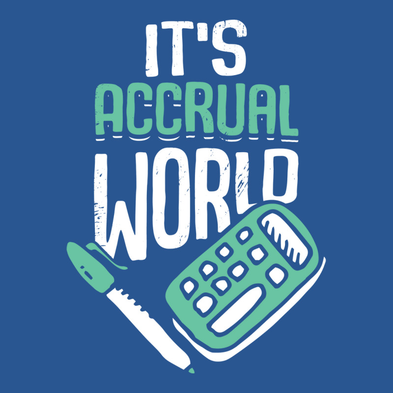 Its Accrual World Accounting Accountant Cpa Gift Stars T-shirt | Artistshot