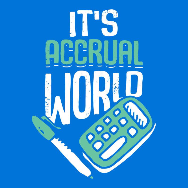 Its Accrual World Accounting Accountant Cpa Gift Stars Graphic T-shirt | Artistshot