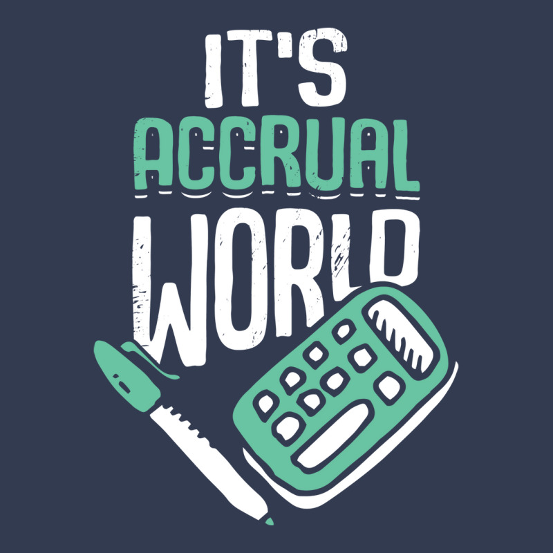 Its Accrual World Accounting Accountant Cpa Gift Stars V-neck Tee | Artistshot