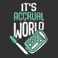 Its Accrual World Accounting Accountant Cpa Gift Stars Vintage Hoodie | Artistshot