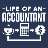 Cpa  Life Of An Accountant Blue Men Denim Jacket | Artistshot