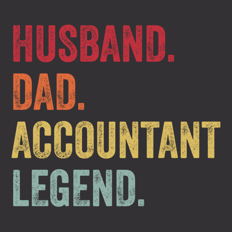 Funny Vintage Husband Dad Accountant Legend Stars Vintage Hoodie And Short Set | Artistshot