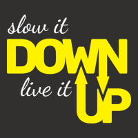 Hot Trend Slow It Down Live It Up Motivational T Shirt Typography Desi Champion Hoodie | Artistshot