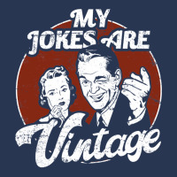 Dad Jokes My Jokes Are Vintage Funny Ladies Denim Jacket | Artistshot