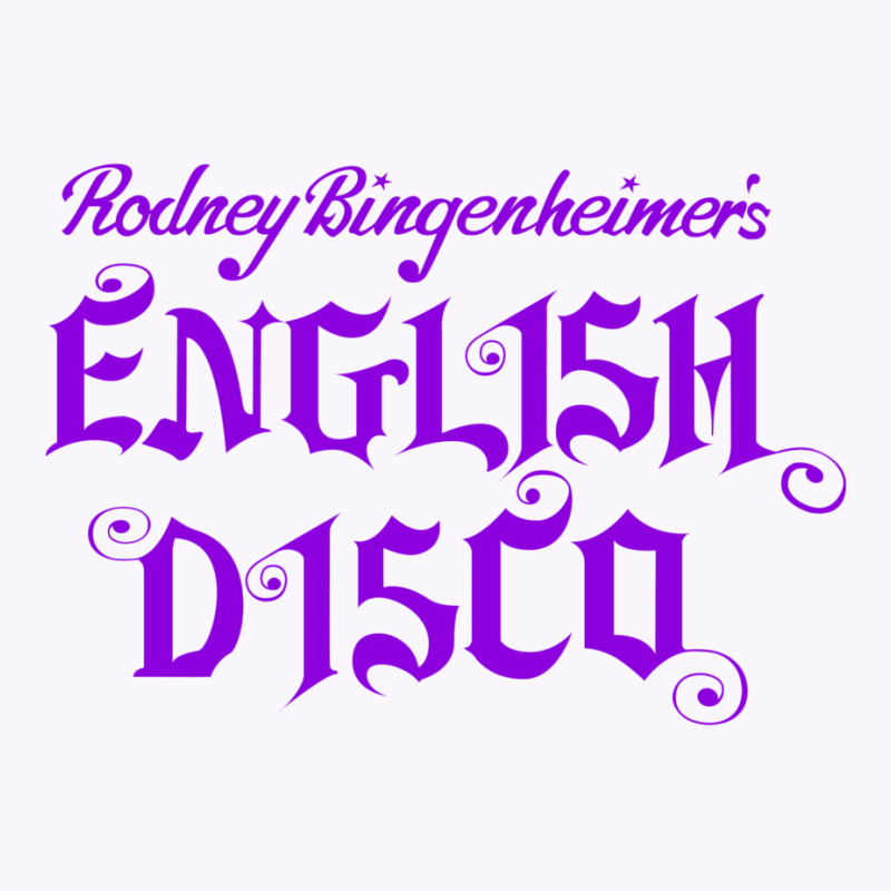 Bingenheimer's English Disco Tank Top by dodeyeidenc | Artistshot