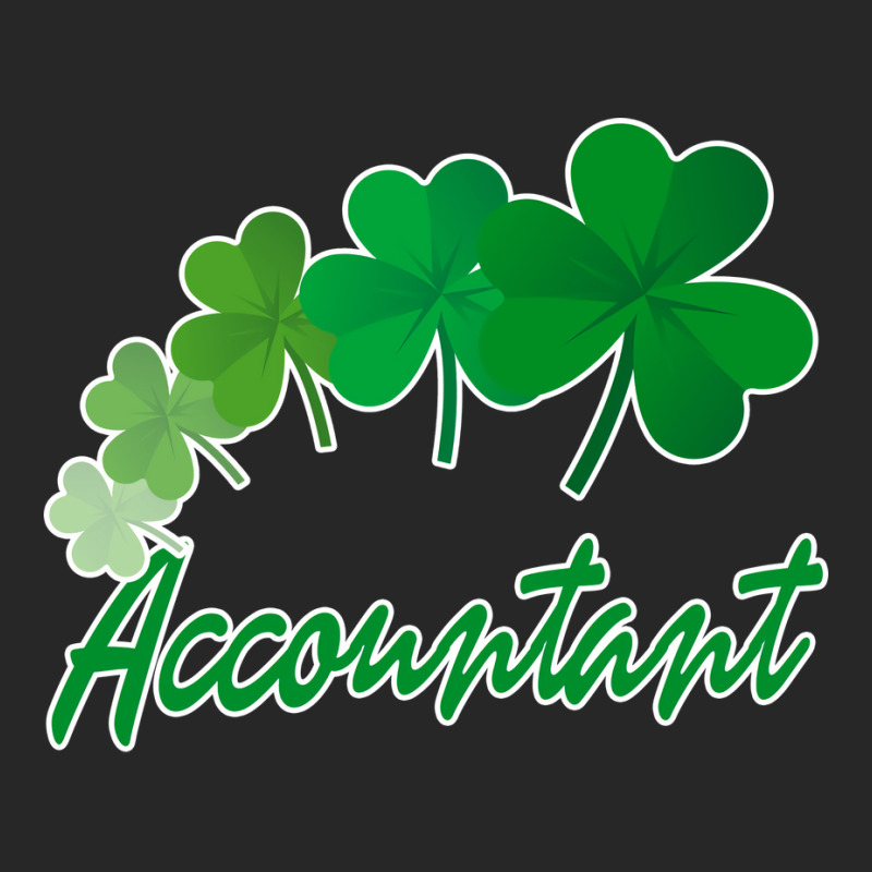 Irish Shamrocks Accountant St Patricks Day Gift Funny Men's T-shirt Pajama Set | Artistshot