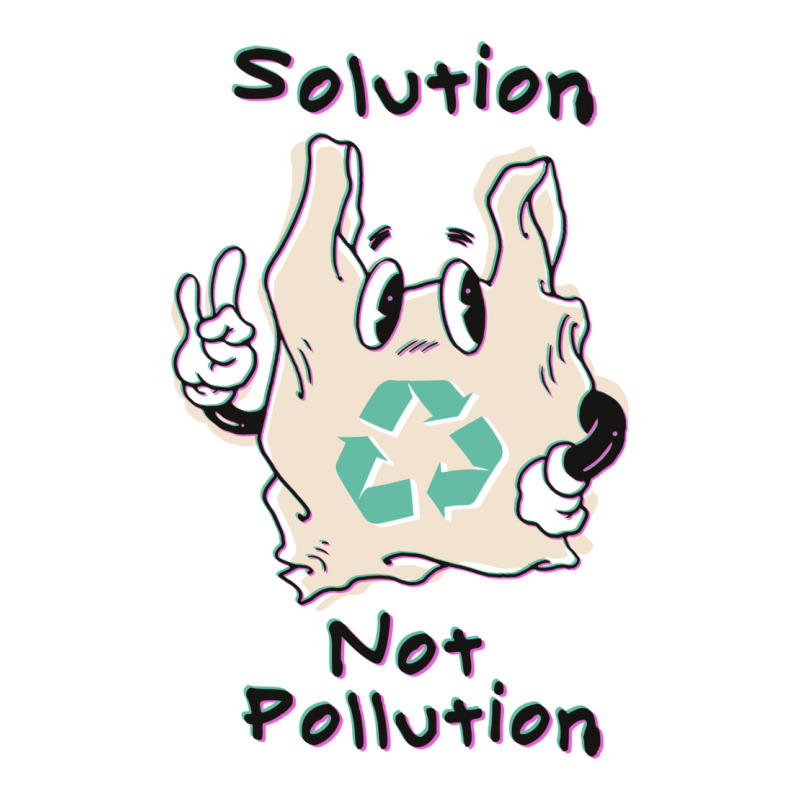 Solution Not Pollution Unisex Hoodie | Artistshot