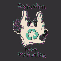 Solution Not Pollution Vintage Hoodie | Artistshot