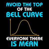 Avoid The Top Of The Bell Curve Data Statistics Scientist Adjustable Cap | Artistshot