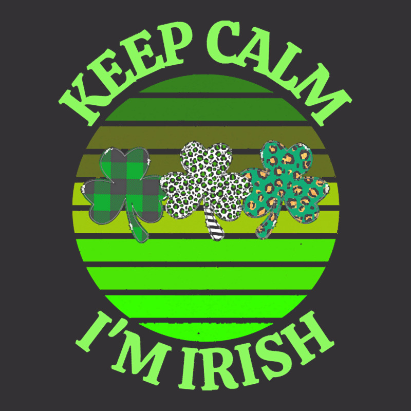 Keep Calm Im Irish T  Shirtkeep Calm I’m Irish T  Shirt (7) Vintage Hoodie And Short Set | Artistshot