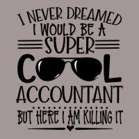 Super Cool Accountant Girl Vintage Hoodie | Artistshot