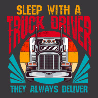 Sleep With A Truck Driver They Always Deliver Funny Trucker 32 Ladies Curvy T-shirt | Artistshot