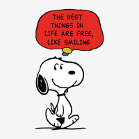 Peanuts Best Things In Life Are Free Landscape Canvas Print | Artistshot