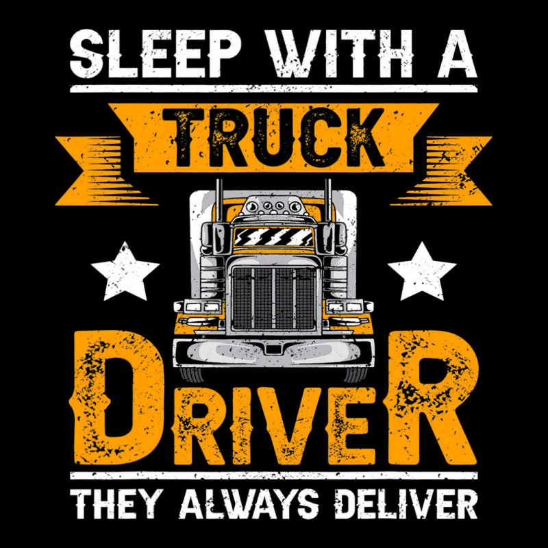 Sleep With A Truck Driver They Always Deliver Funny Trucker 332 Adjustable Cap by JESSICAMARTINA | Artistshot