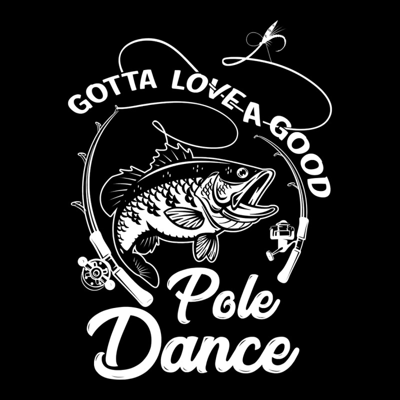 Gotta Love A Good Pole Dance Fishing Funny Gift Cropped Hoodie by SCOTTALLENZ | Artistshot