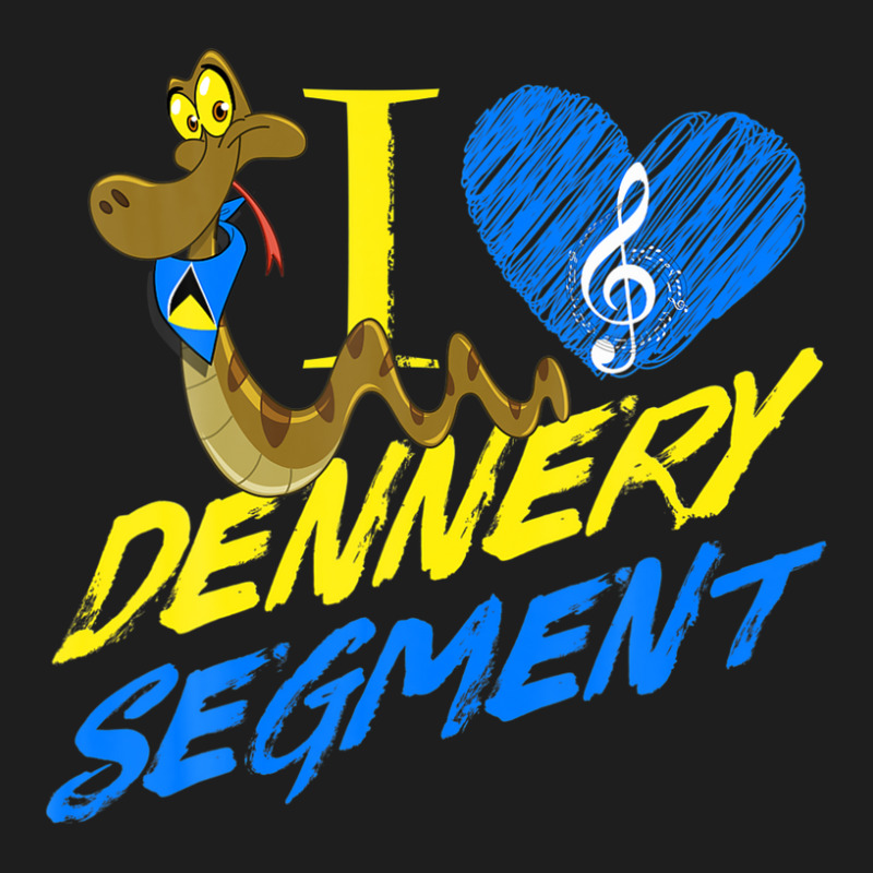 I Love Dennery Segment - Saint Lucia Music Custom Design Classic T-shirt by kyndtspenkoo | Artistshot