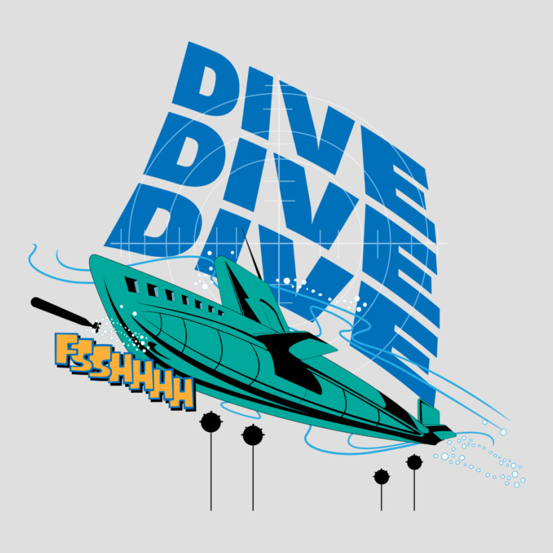 Dive! Dive! Dive! V-neck Tee | Artistshot