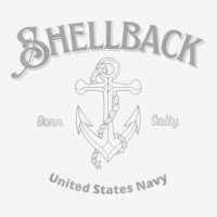 Vintage Navy Shellback Proud Sailor Born Salty T Shirt Landscape Canvas Print | Artistshot