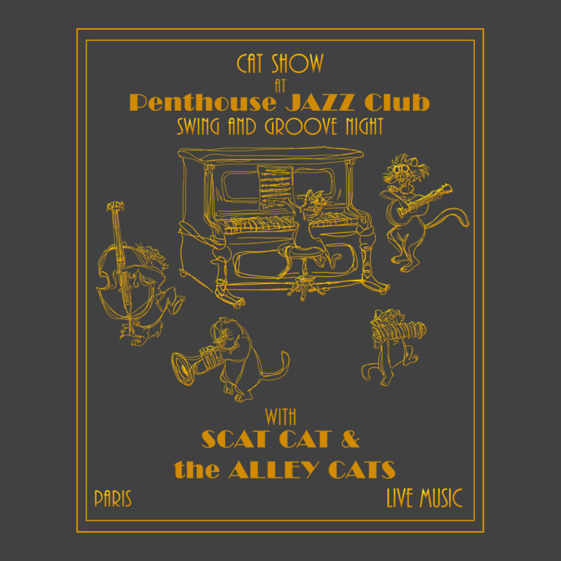 Aristocats Jazz Show Vintage T-Shirt by hammadmulatp | Artistshot