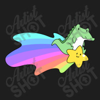 Rainbow Shooting Star Alligator Classic T-shirt | Artistshot