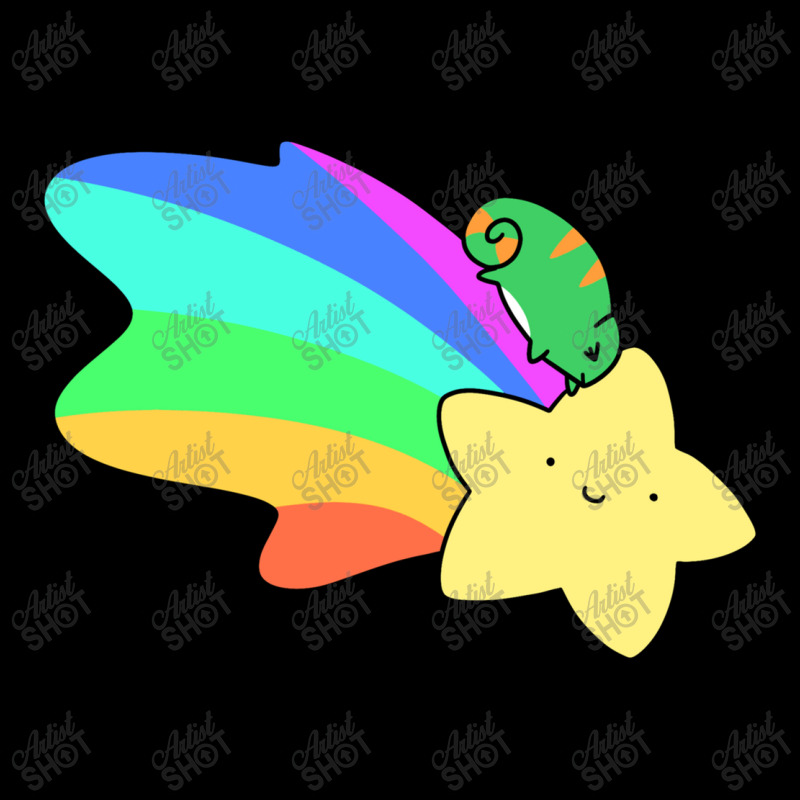 Rainbow Shooting Star Chameleon Adjustable Cap | Artistshot