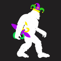 Mardi Gras Bigfoot T  Shirt Mardi Gras Carnival Bigfoot New Orleans Ca T-shirt | Artistshot