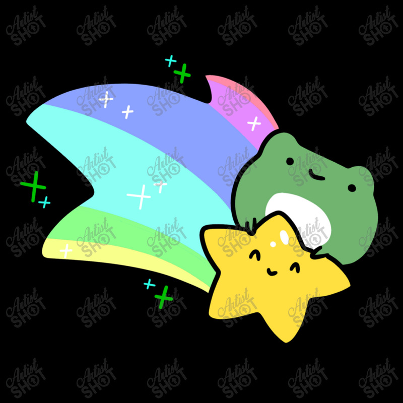 Rainbow Shooting Star Frog Adjustable Cap | Artistshot