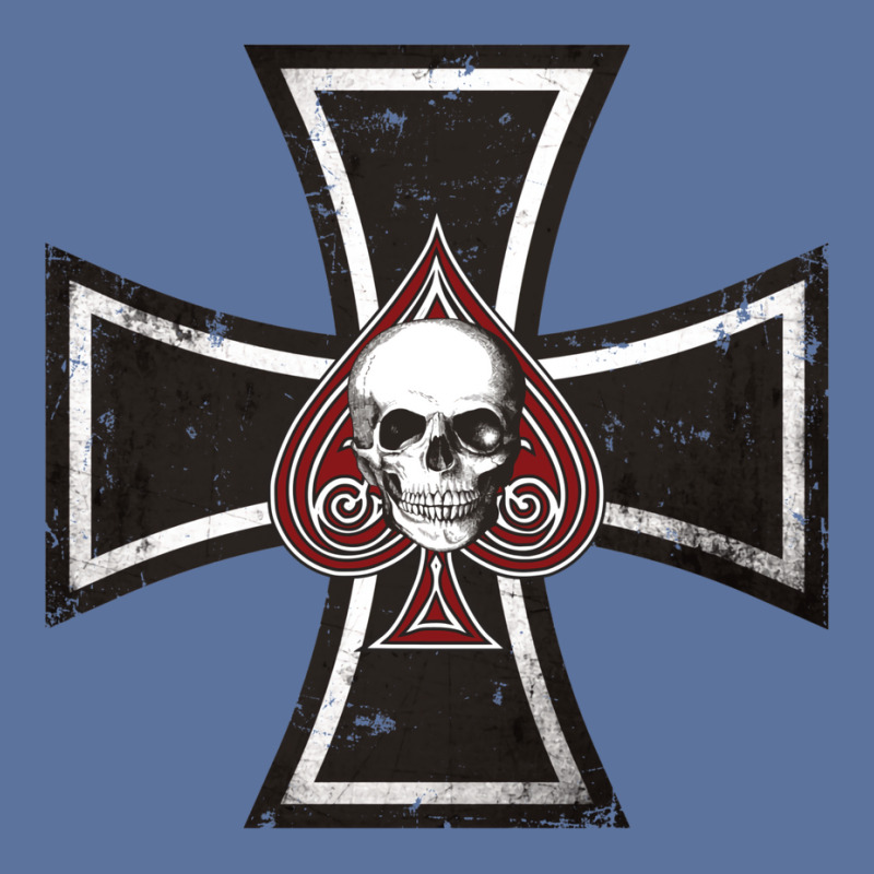 Iron Cross With Ace Of Spades Lightweight Hoodie by smorvyayidinl | Artistshot