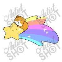 Rainbow Shooting Star Guineapig Sticker | Artistshot