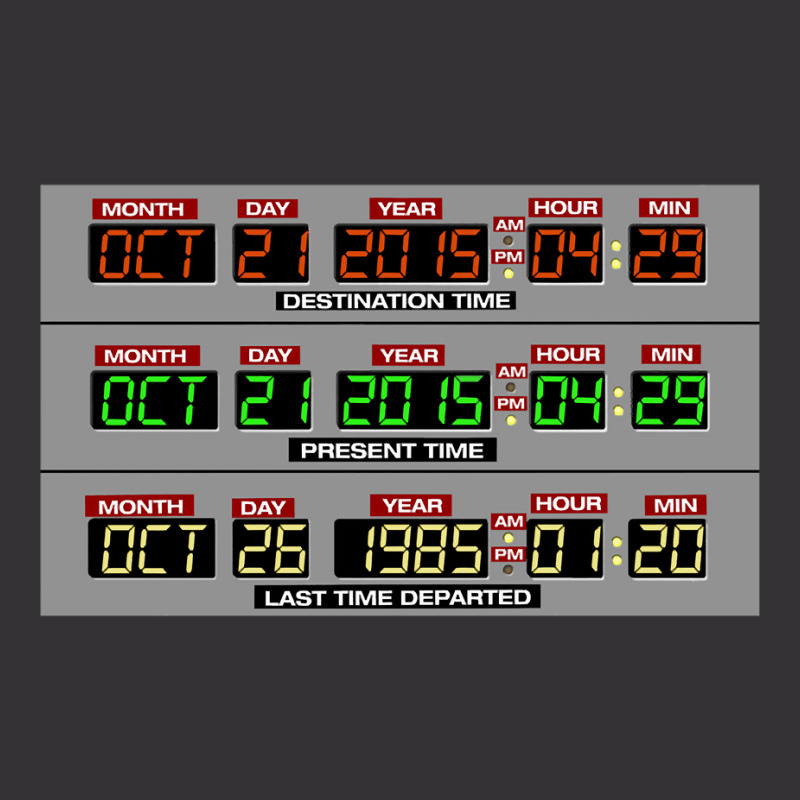 Limited Edition Back To The Future 2 Time Circuits 2015 Vintage Short by Ricarda Petrie | Artistshot