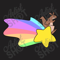 Rainbow Shooting Star Kangaroo T-shirt | Artistshot