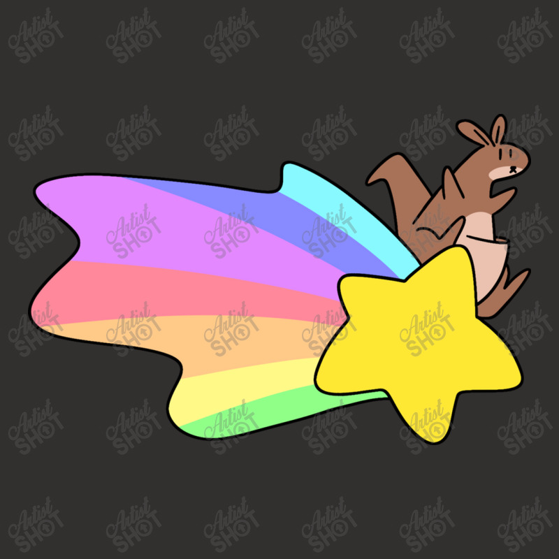 Rainbow Shooting Star Kangaroo Champion Hoodie | Artistshot