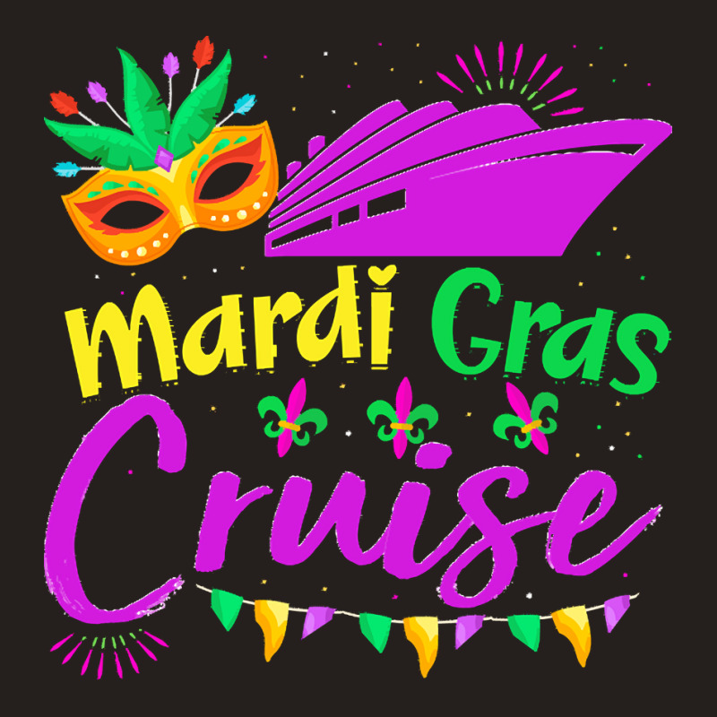 Mardi Gras New Orleans T  Shirt Mardi Gras Cruise Cruising Mask Cruise Tank Top | Artistshot